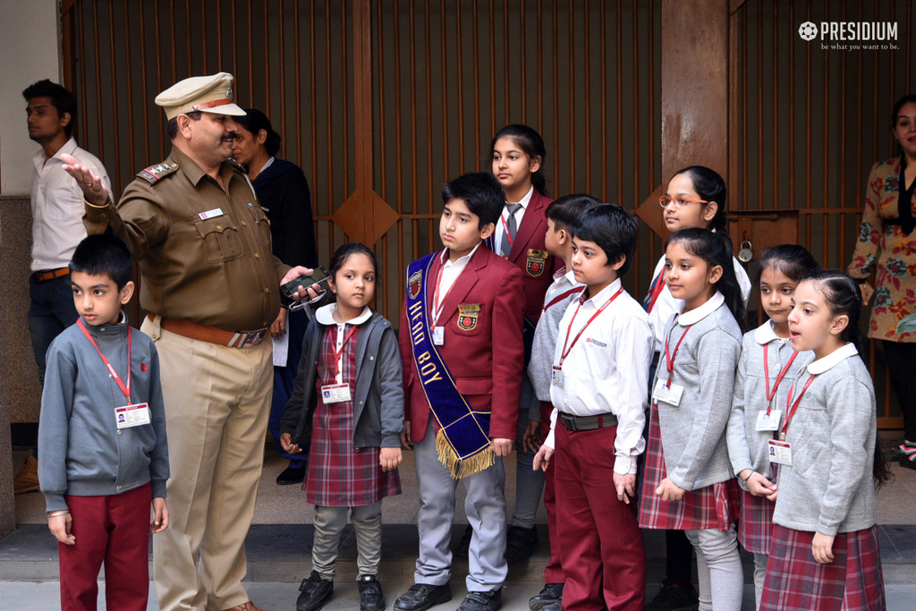 Presidium Punjabi Bagh, PRESIDIANS VISIT LOCAL POLICE STATION TO CELEBRATE APPRECIATION DAY